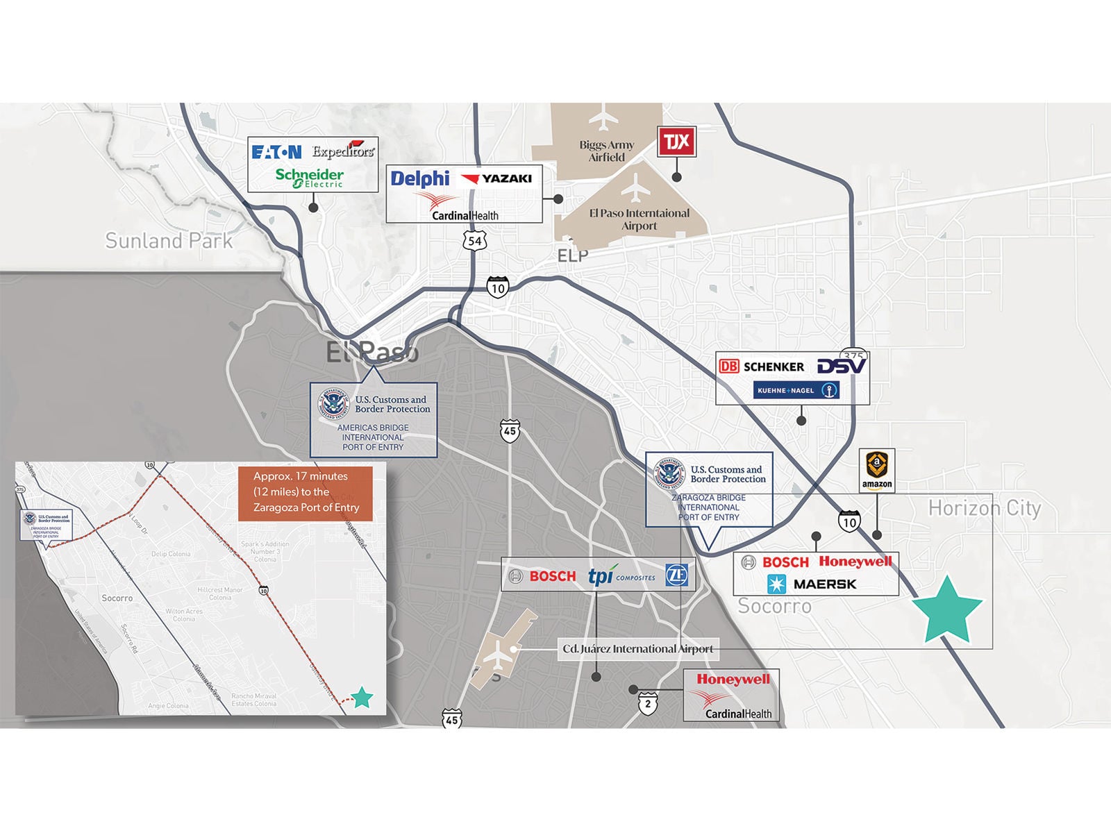 Saxum - City Wide Map View (Surrounding Businesses)