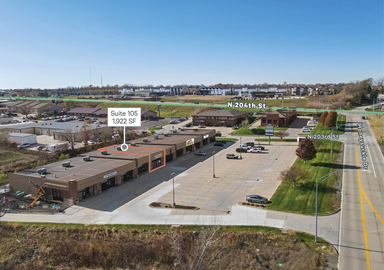 Elk Ridge Plaza | In-Line Retail/Office Space 20275 Honeysuckle Drive - Image 1