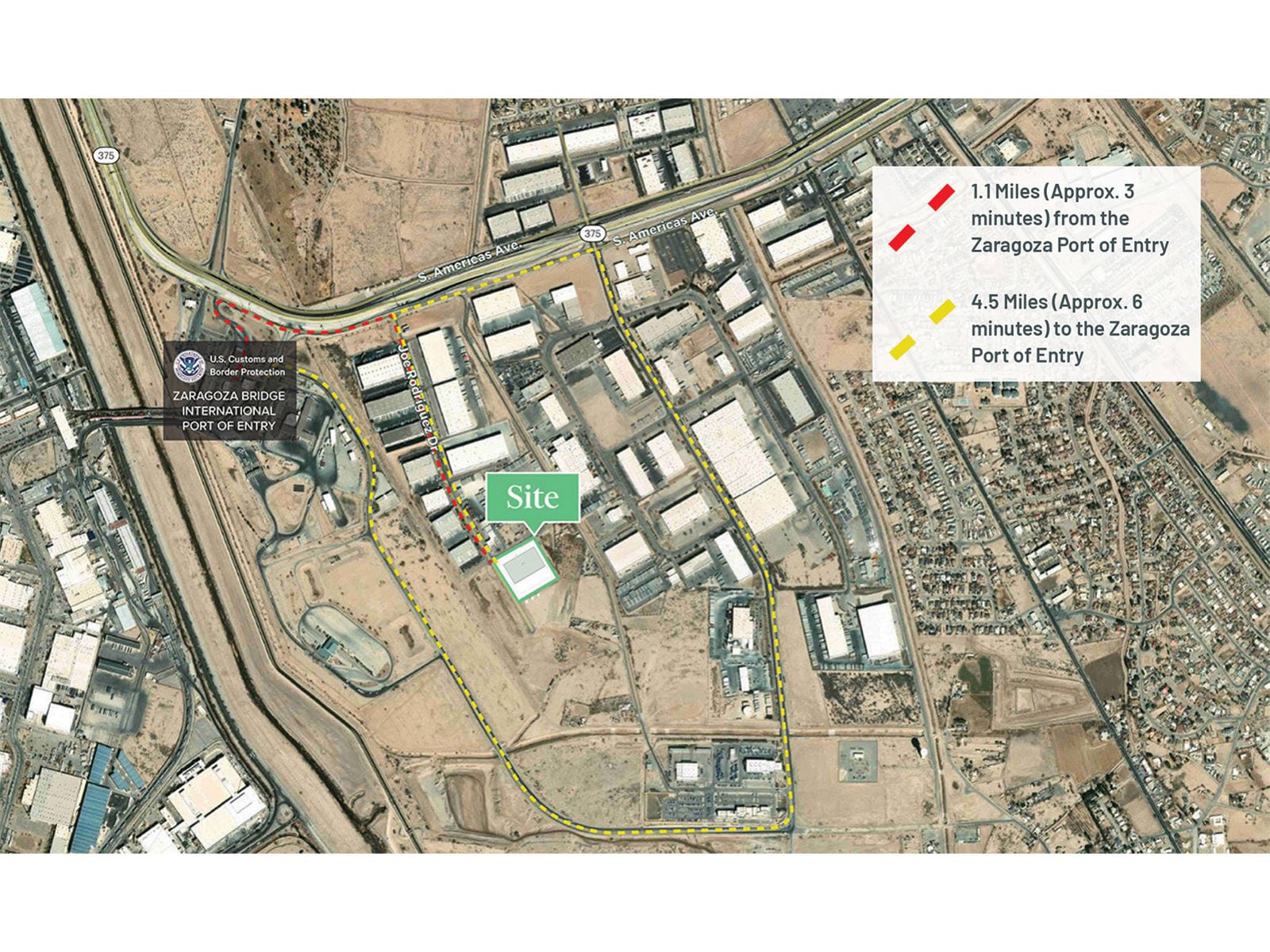 9701 Joe Rodriguez Drive - Aerial View