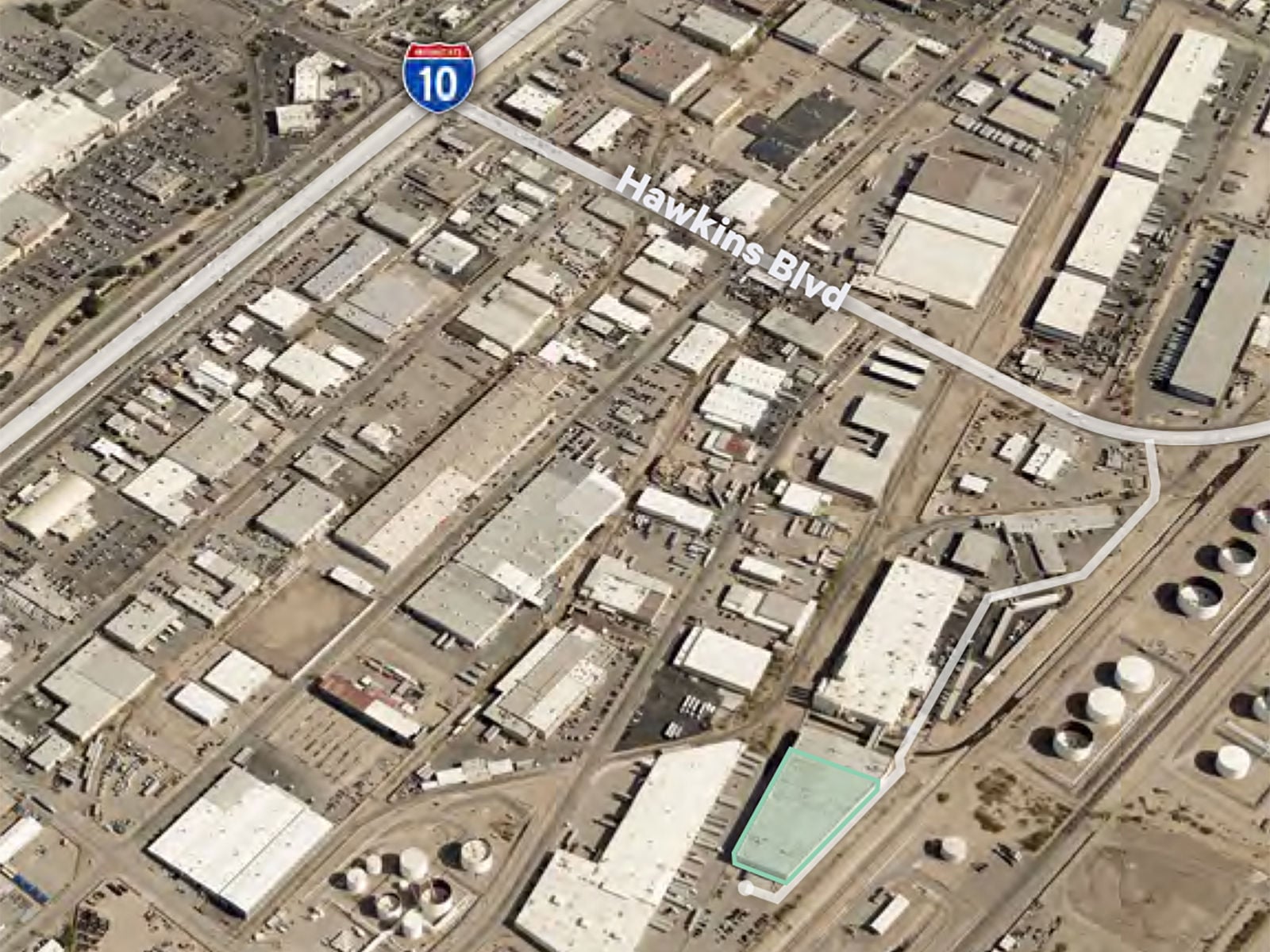 901 S Hawkins Aerial 1