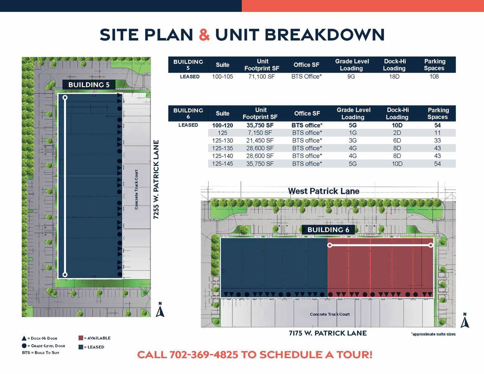 Bldg 5 - 6 Breakdown