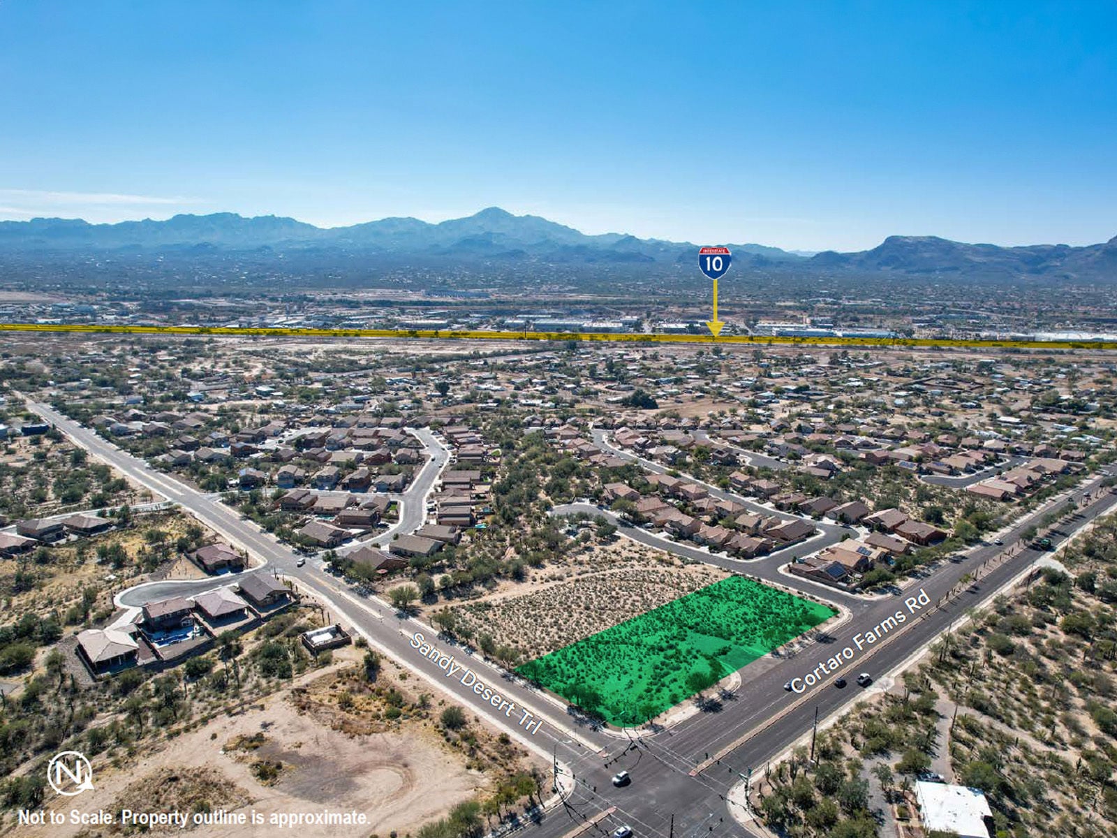 SWC Cortaro Farms Rd & Sandy Desert Trail_Main