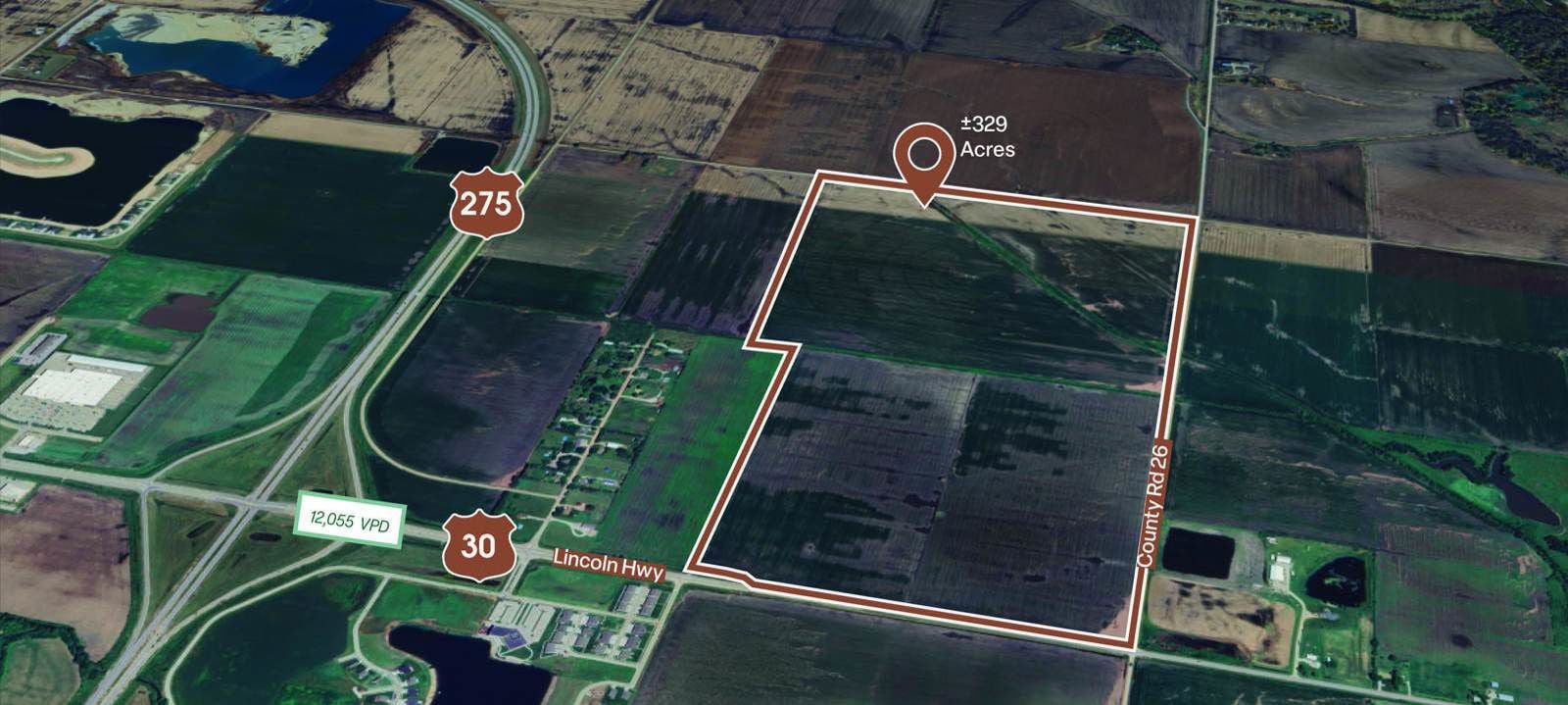 ±329 Acres For Sale US-30 & N County Rd 26, Elkhorn Township, NE 68025, USA - Image 5
