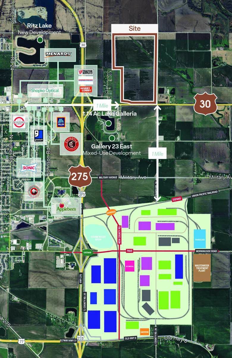 ±329 Acres For Sale US-30 & N County Rd 26, Elkhorn Township, NE 68025, USA - Image 2