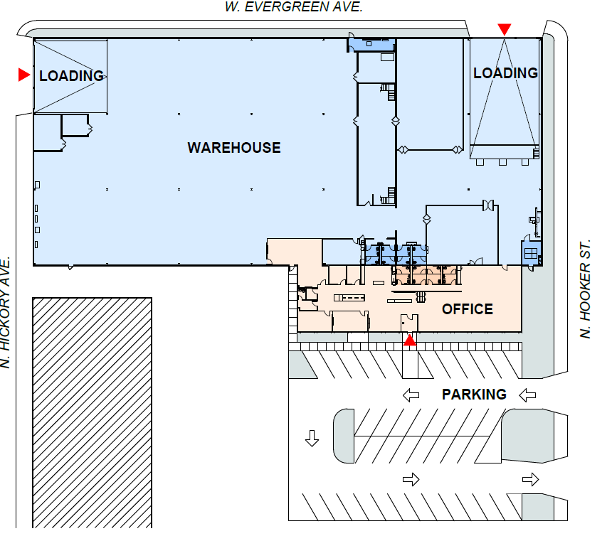 1224 N Hooker_Site Plan