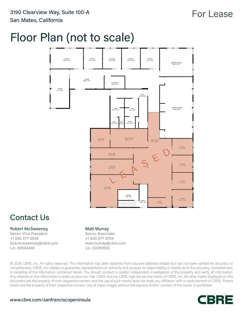 3190 Clearview Way, Ste 100-A - FP