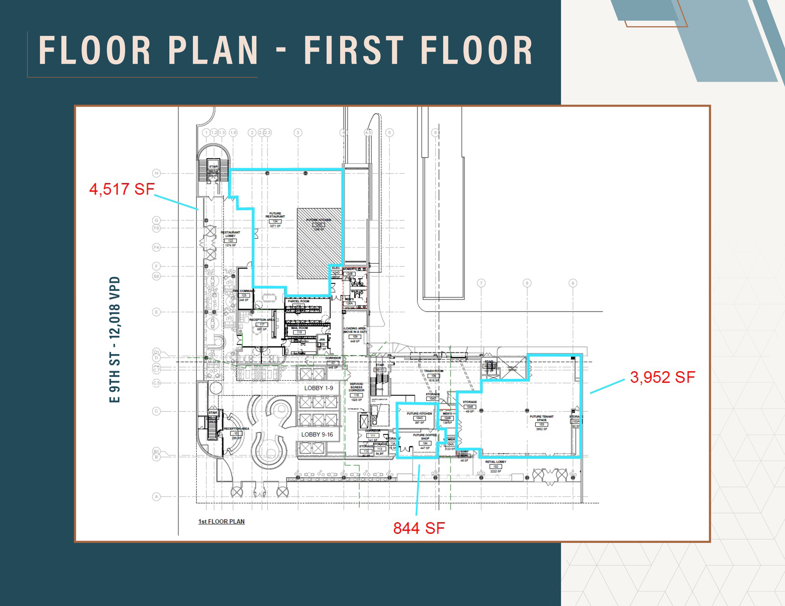 Storefront Retail Available at The Bell in Downtown Cleveland! 45 Erieview Plaza - Image 1