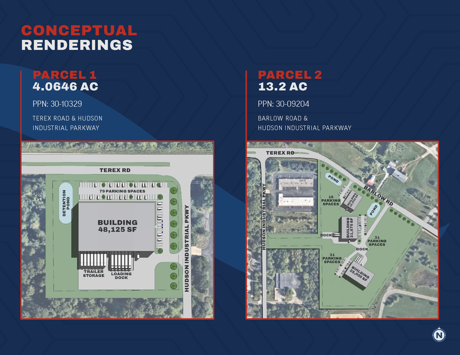 Hudson District - 4 to 13 AC Parcels - Renderings