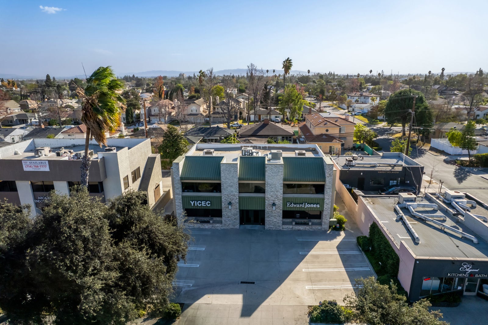 310 E Foothill Aerial