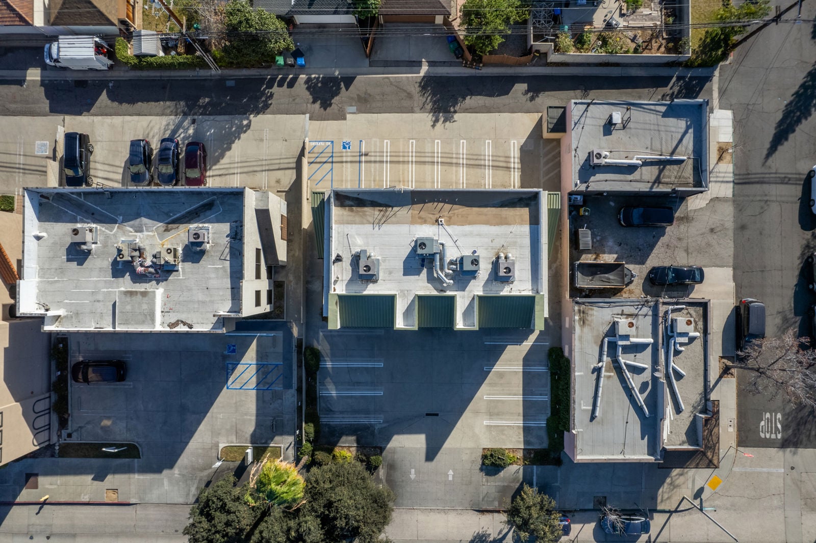 310 E Foothill Aerial