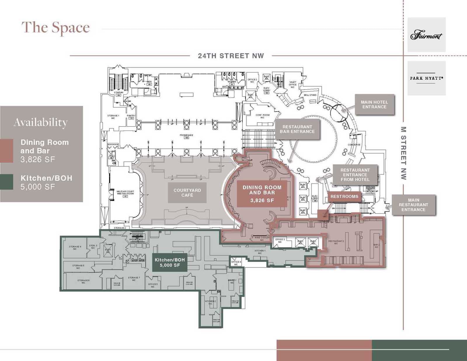 The Westin Georgetown - Floor Plan