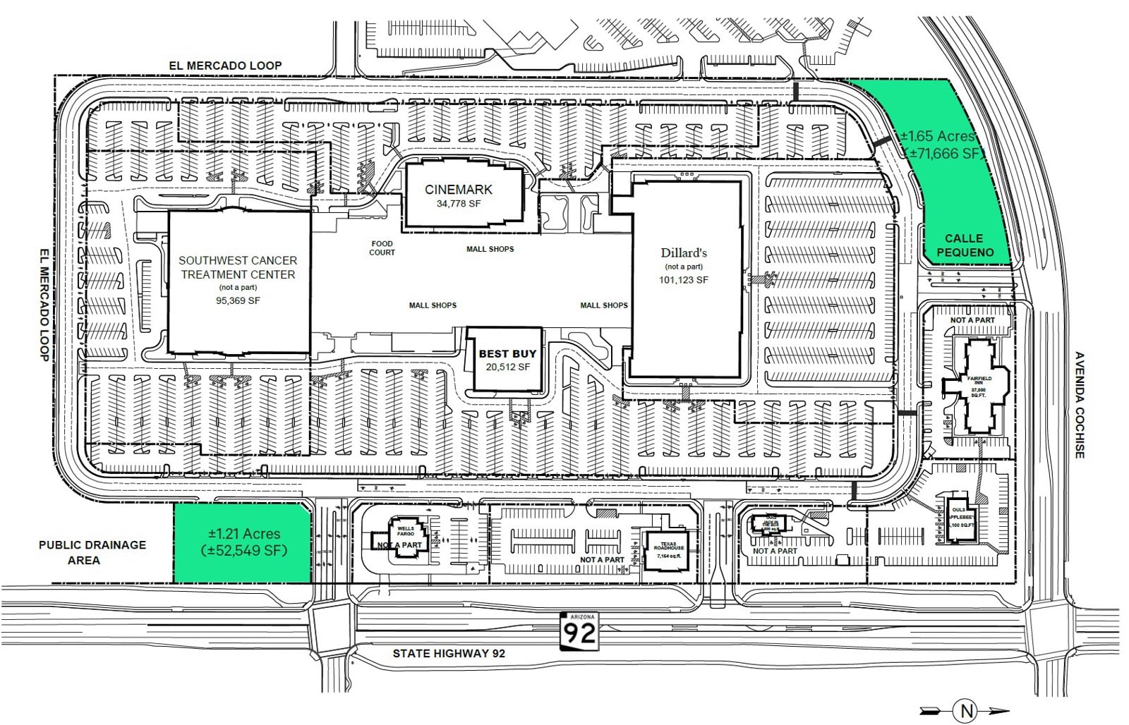 Mall at Sierra Vista - Site Plan