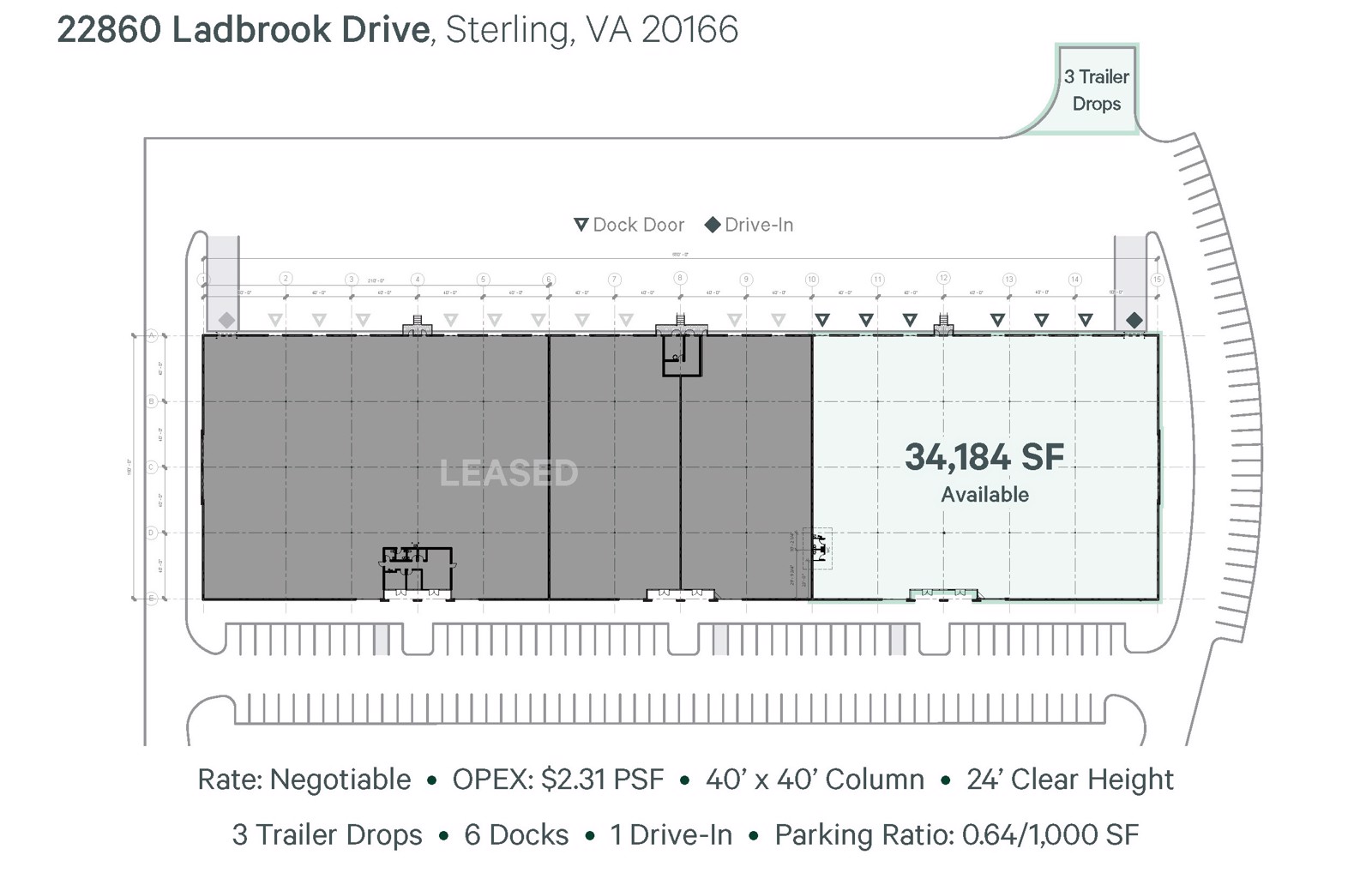 22860 Ladbrook Dr - 34,184 SF