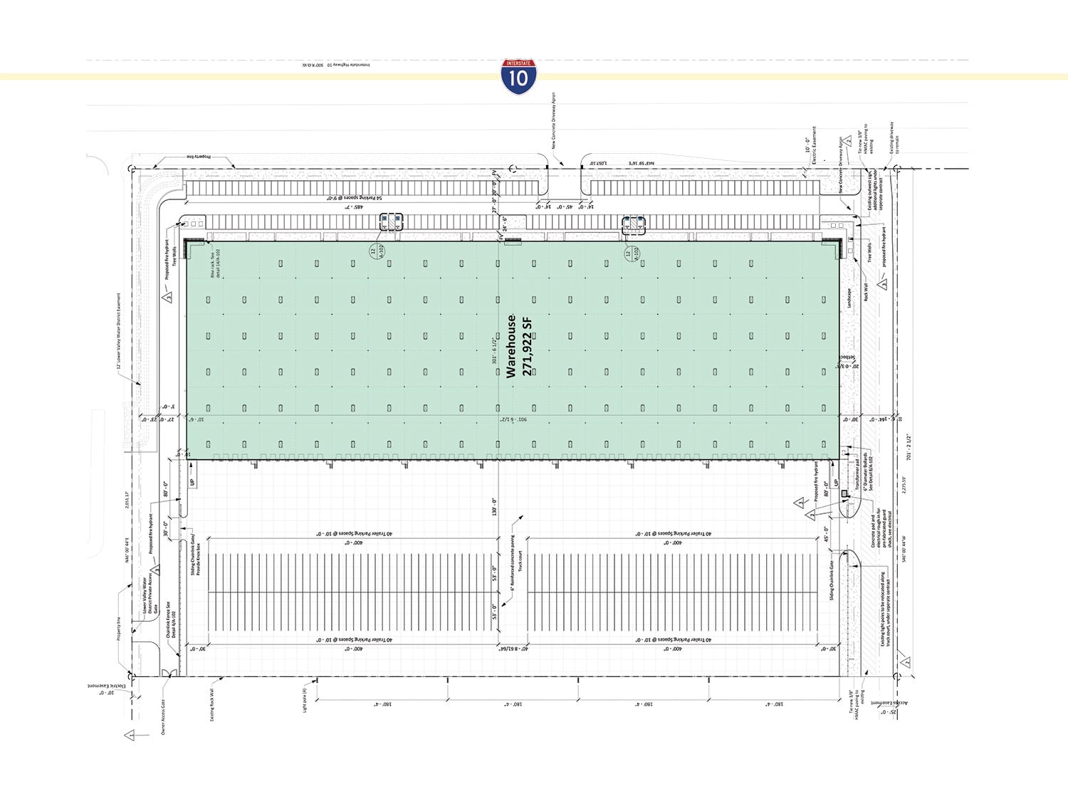 Puzio (11080 Gateway Boulevard East) - Site Plan