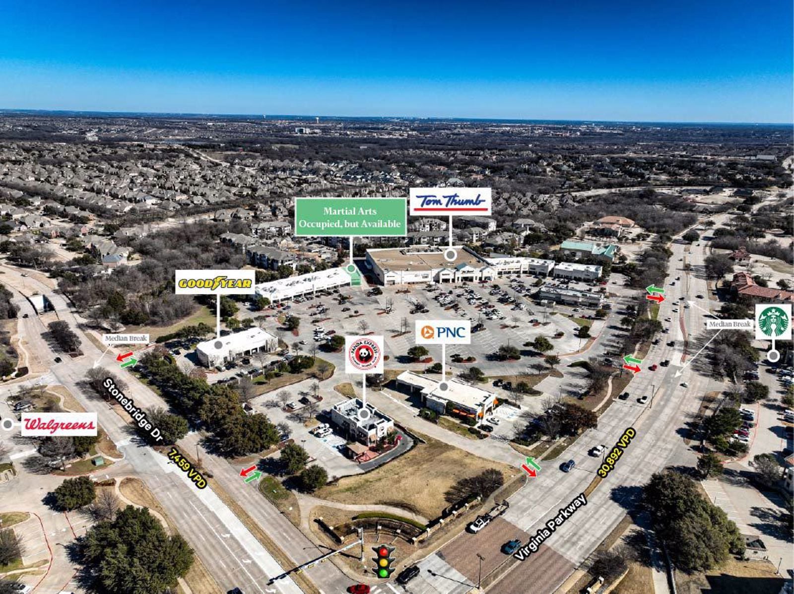 View to the Northeast - Stonebridge Crossing