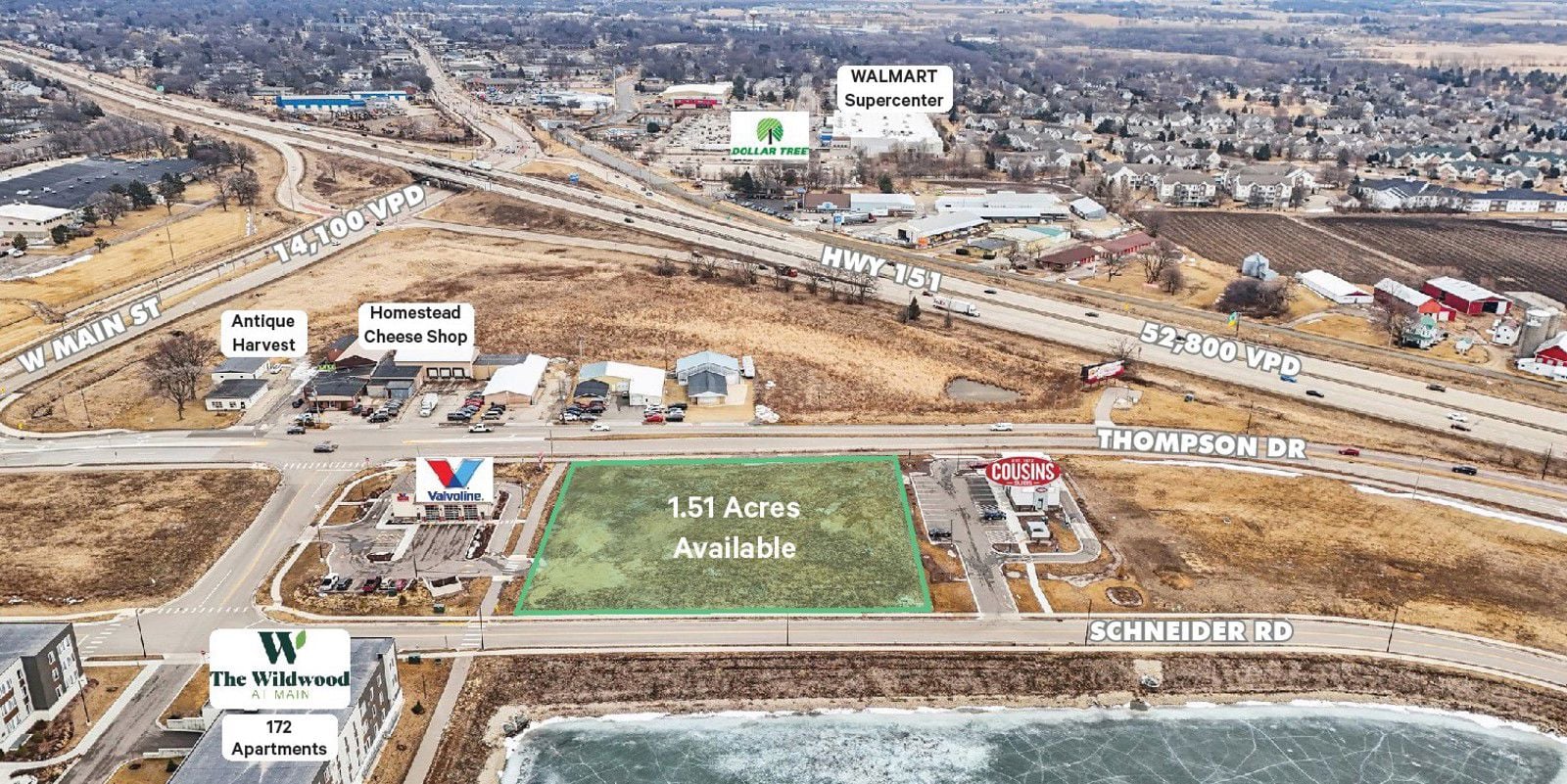 CBRE Cover_SEC of Hwy 151 & Main St, Sun Prairie