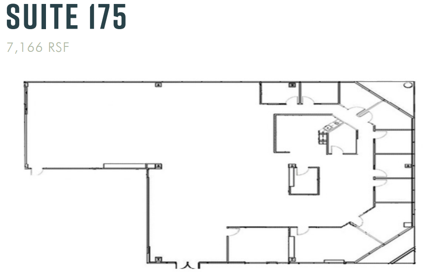 9111 Jollyville Rd - Oakpointe Office Bldg Sublease Floorplan
