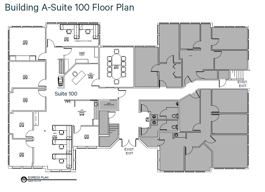 Suite 100 FLoor Plan