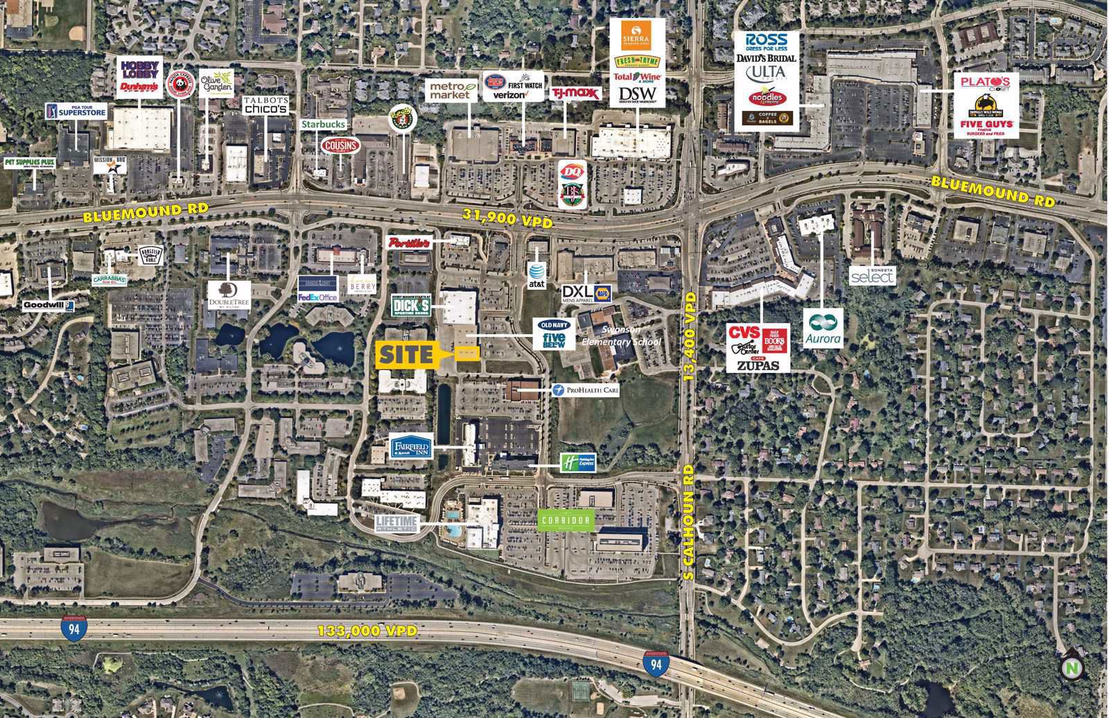 The Corridor - Mid Flight Aerial