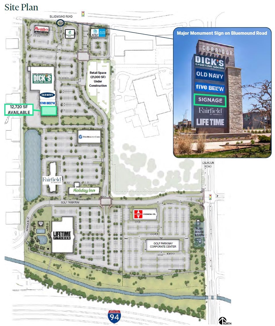Shoppes at The Corridor_Site Plan