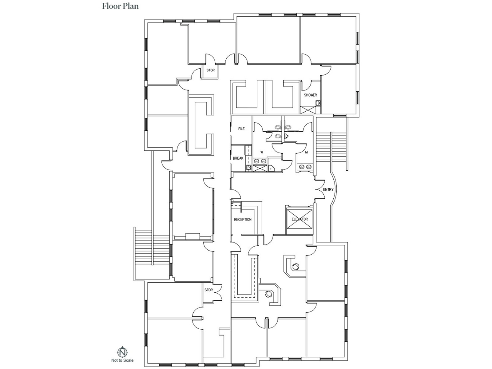 1670 E River Rd - Floor Plan