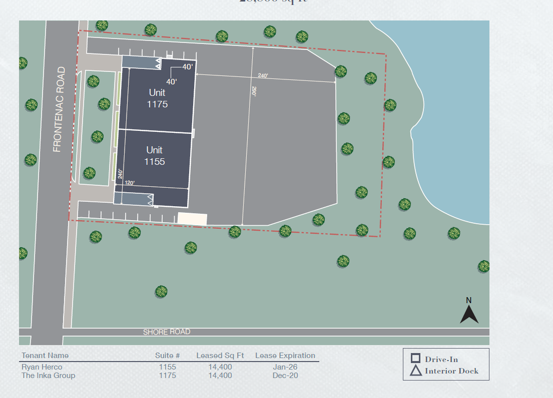 1155 Frontenac Floor Plan