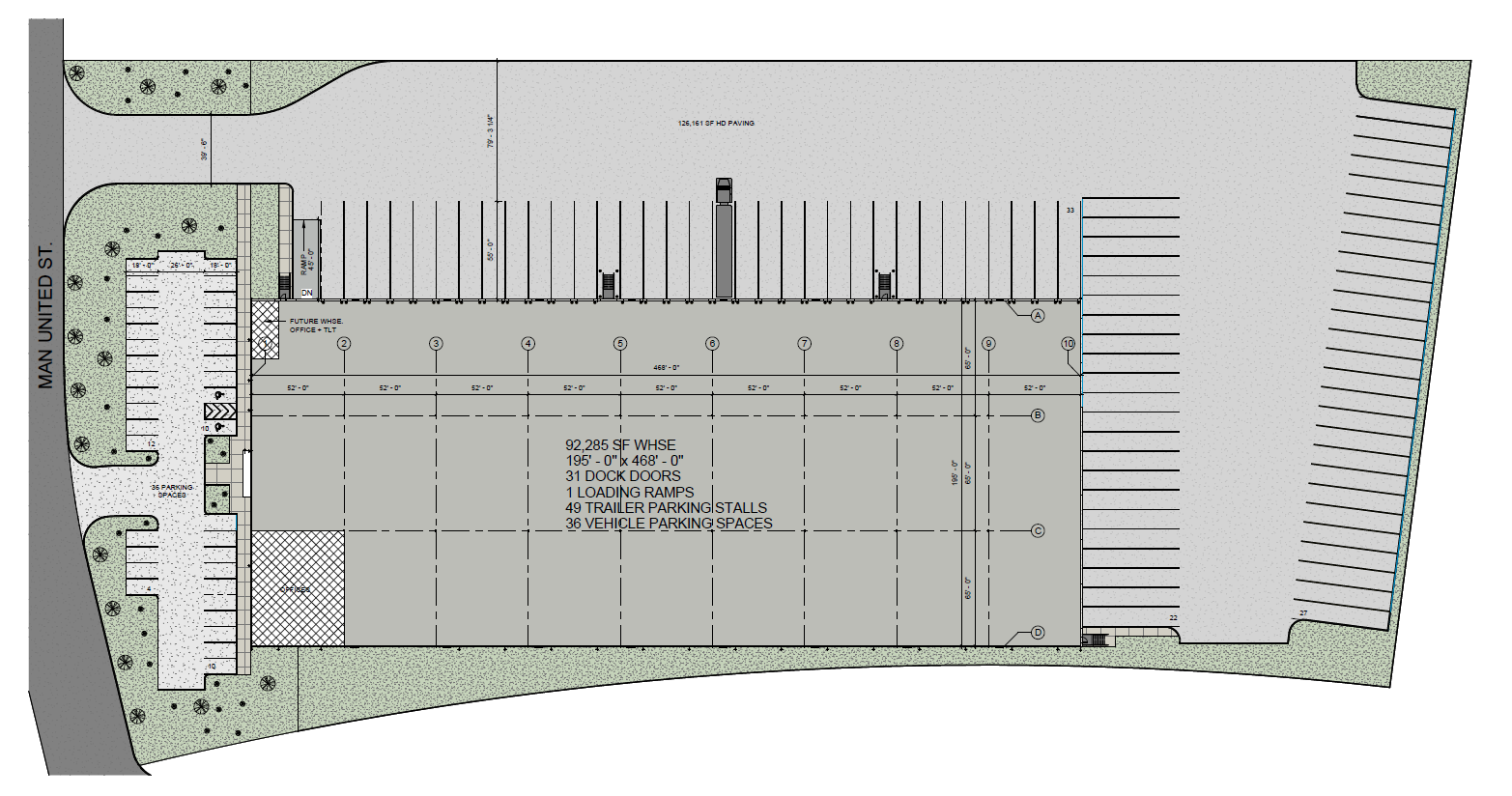 Site Plan - 101 Man United