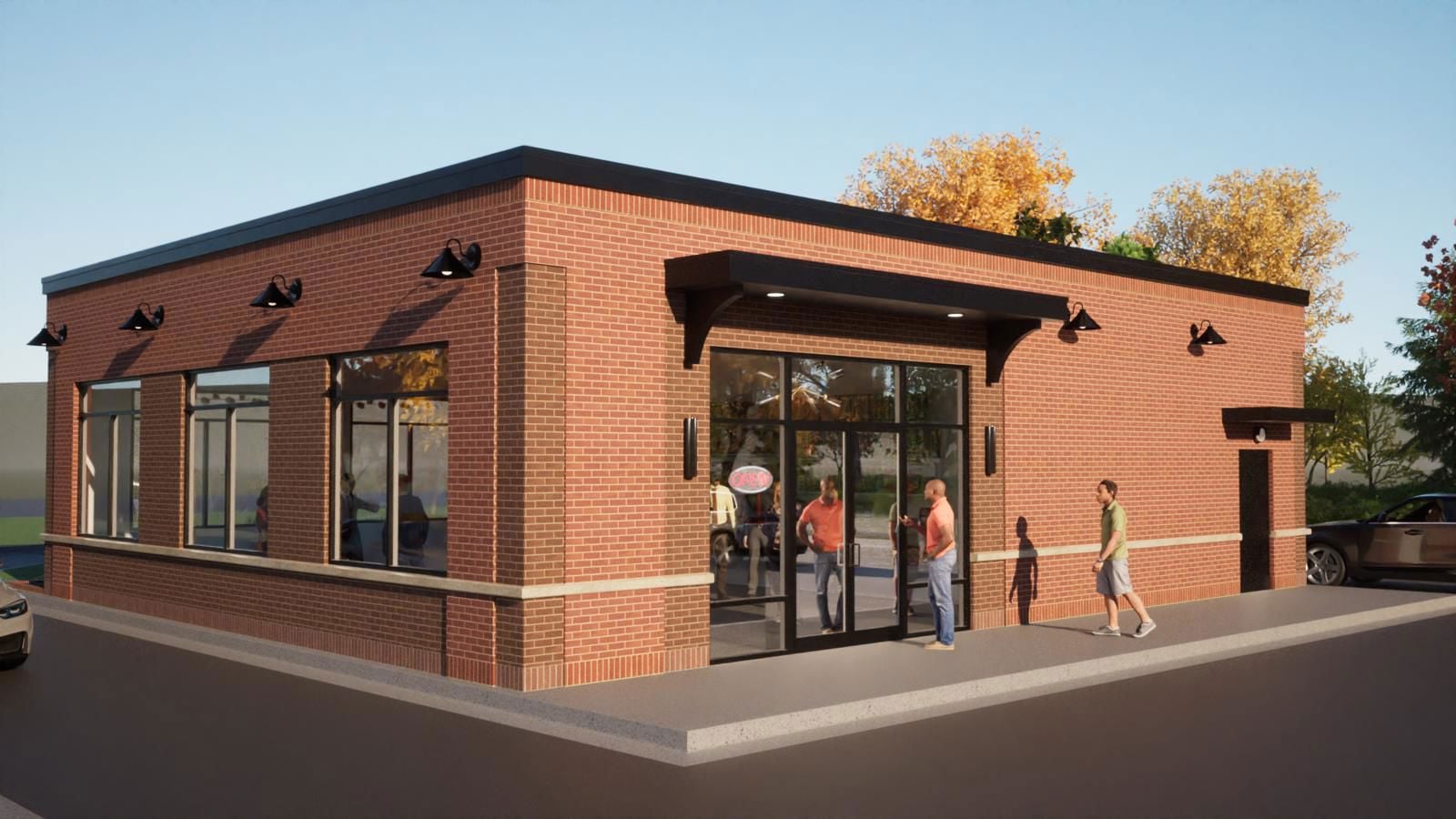 Back - Retail entrance 