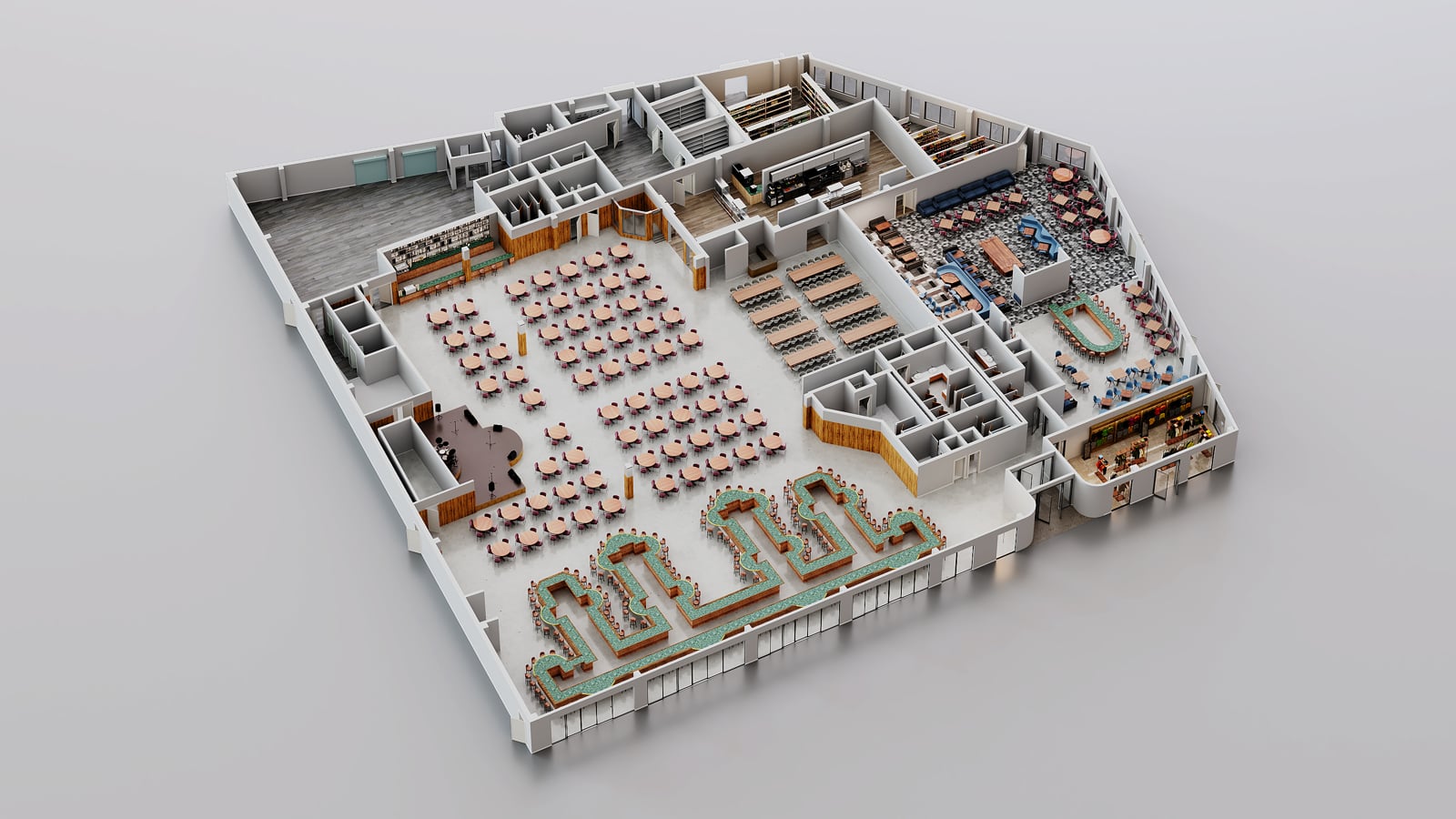 Beer Barrel Saloon 3D Floor Plan_V2
