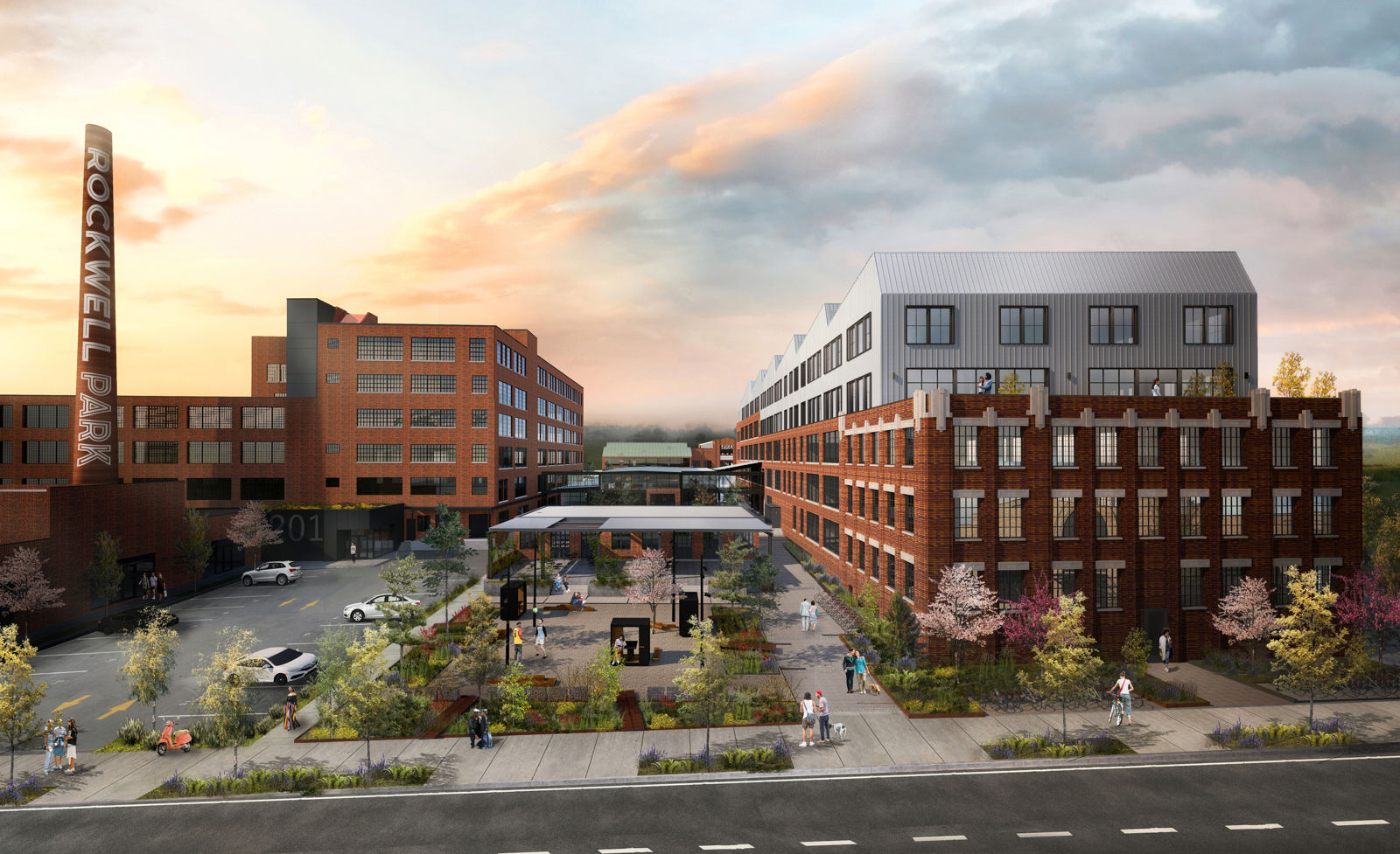 main plaza rendering