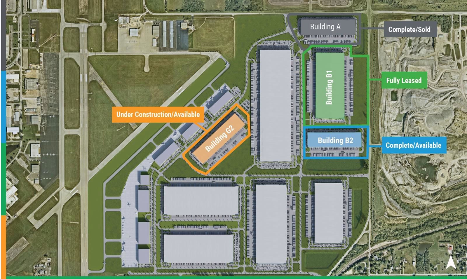 site plan aerial g2 marked