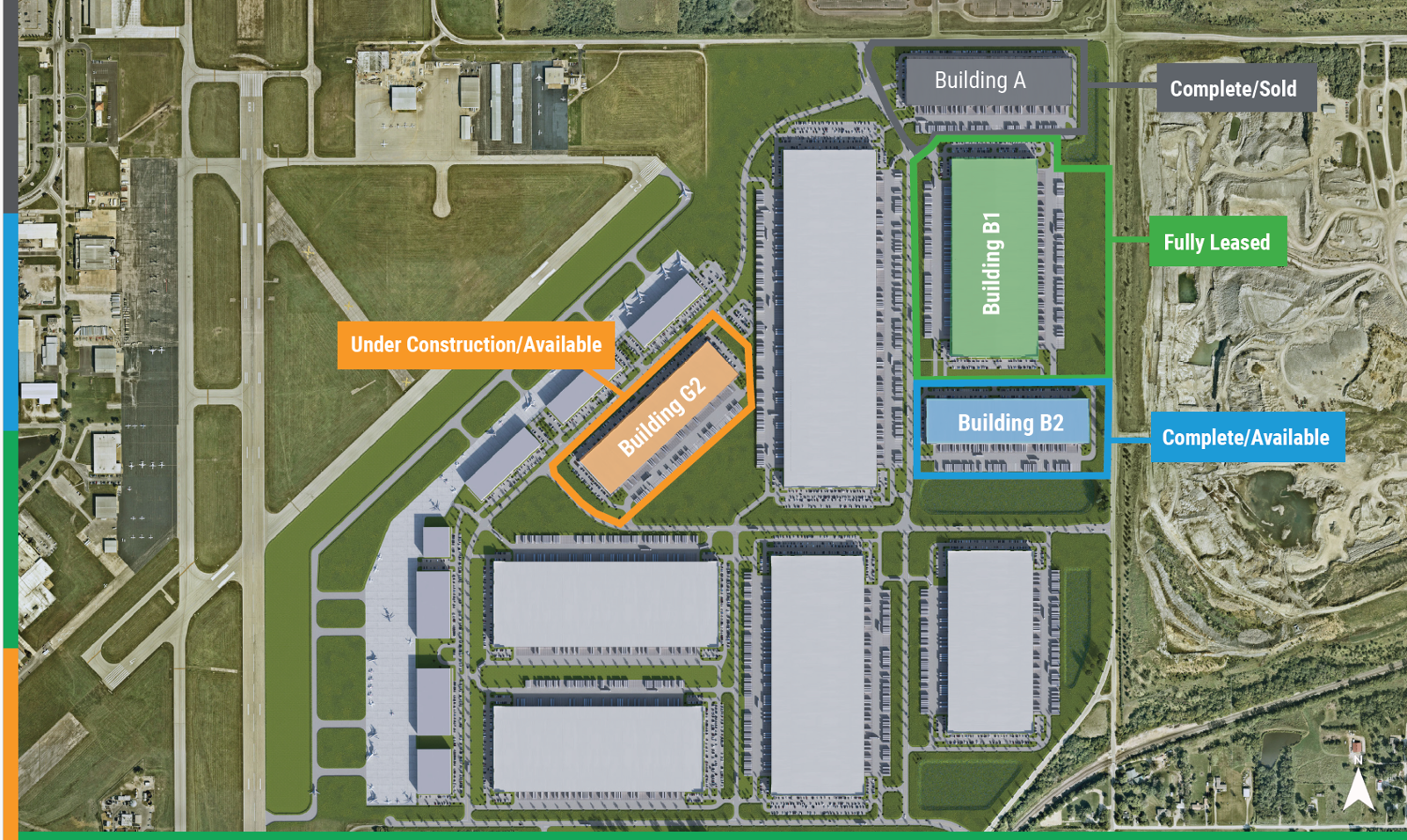 site plan aerial g2 marked