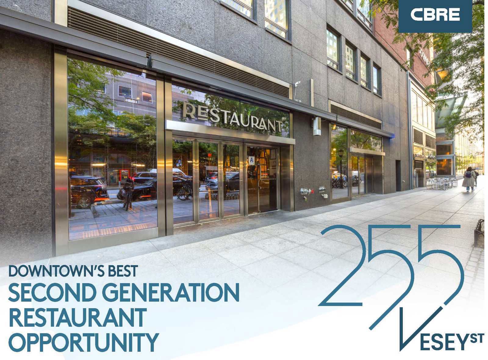 255 Vesey Street - Restaurant