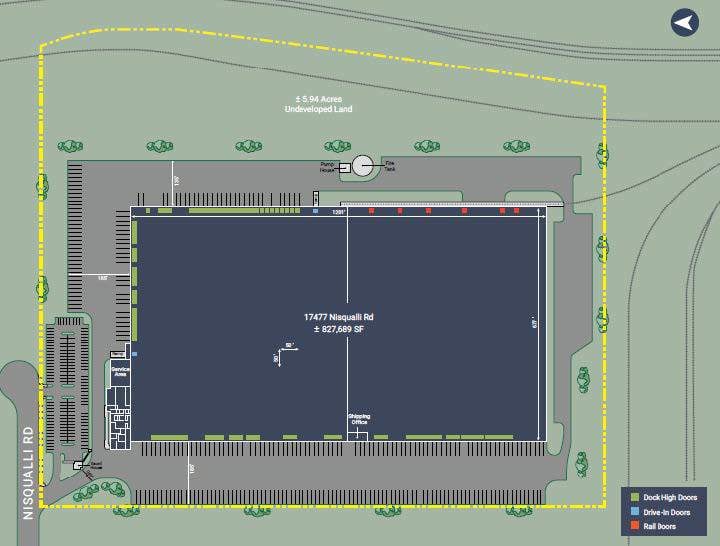 SIte Map  17477 Nisqualli Rd Victorville