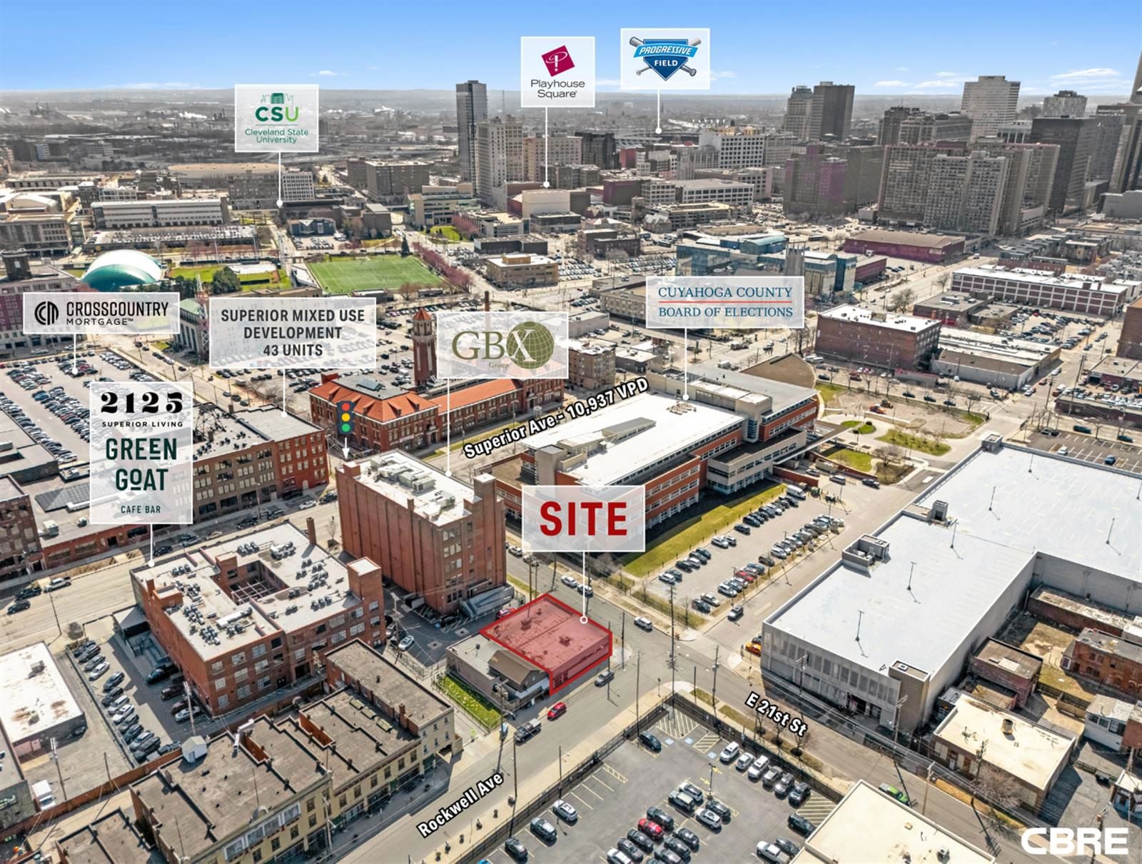 3,923 SF Former Restaurant Space in the Superior Arts District! 2112 Rockwell Avenue - Image 3