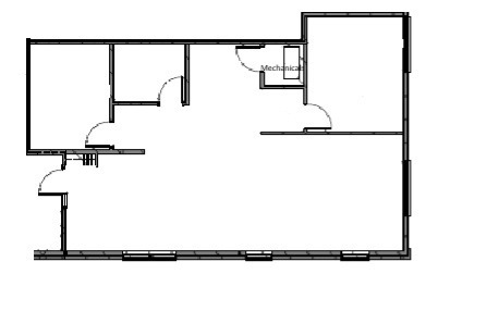 Floor pland, Suite 2, 1,438 RSF