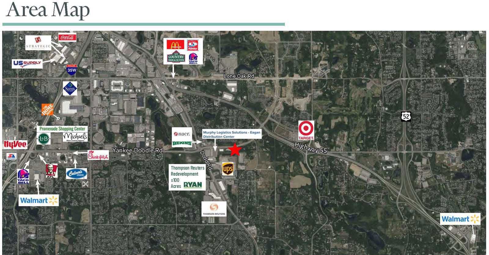 Yankee Doodle Area  Map