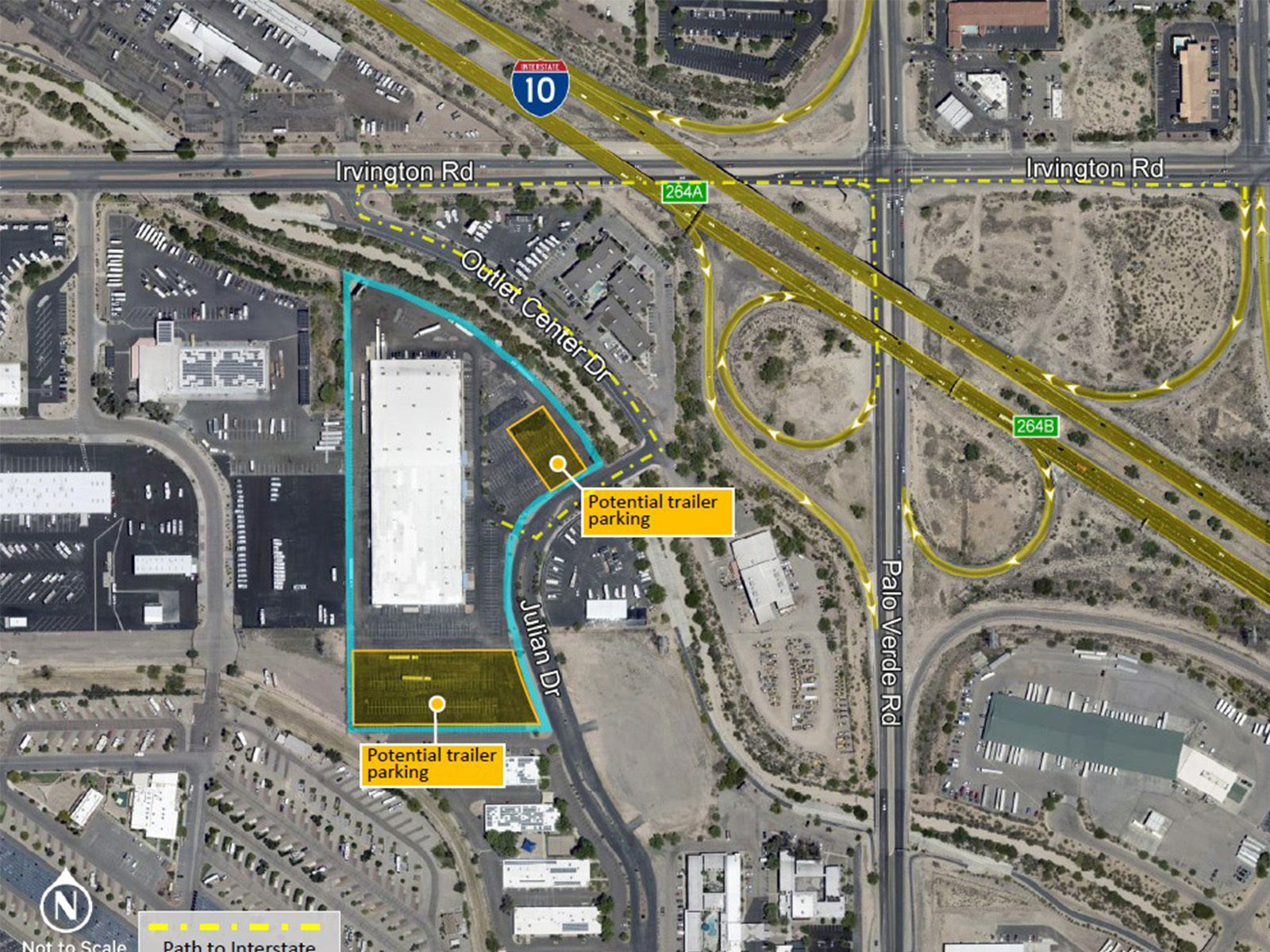 5120 S Julian Dr - Aerial