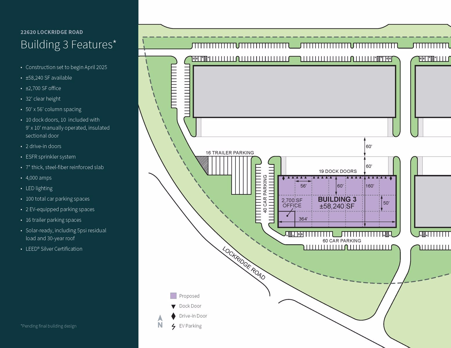 Prologis Dulles Logistics Center - BLDG 3 Floor Plan