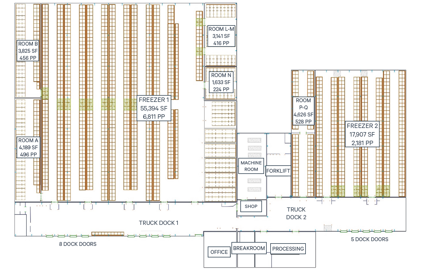 Smithfield_Rack Plan