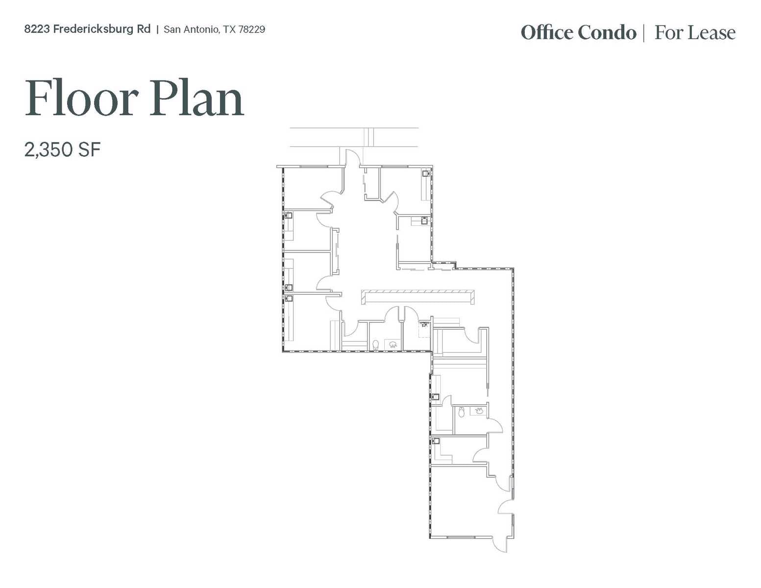 8223 Fredericksburg Rd_Floor Plan 2350 SF