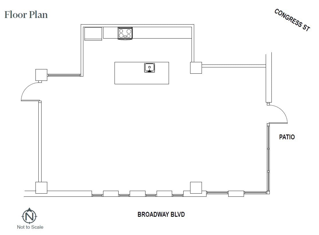 350 E Congress St_floor plan