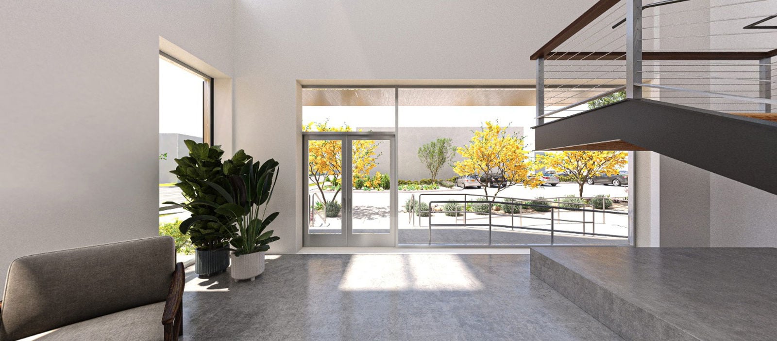 Hunter Lobby Rendering