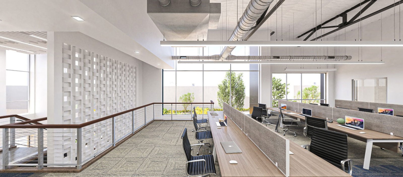 Hunter Office Rendering