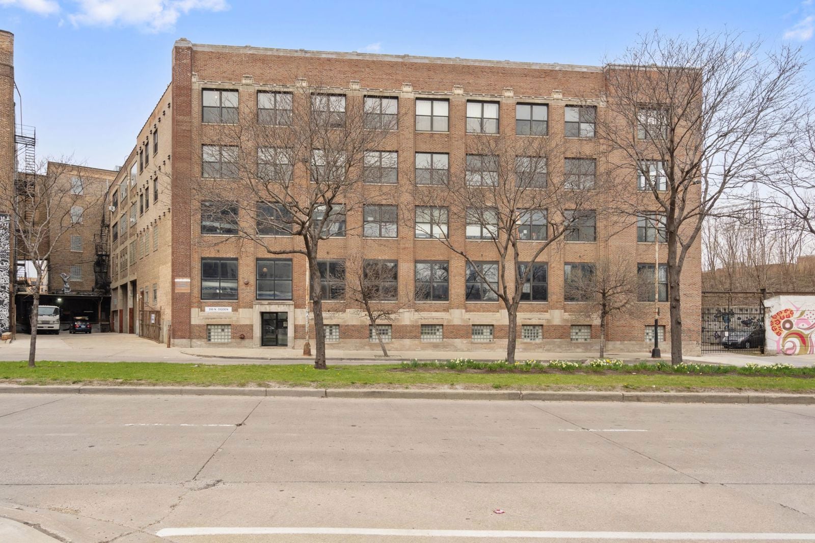 Building from Ogden Avenue