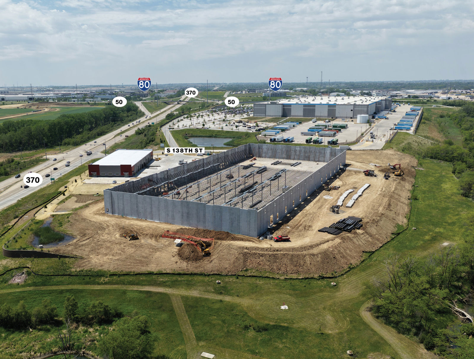 Hwy 370 Logistics - Industrial  |  For Sale or For Lease Nebraska 370 - Image 1