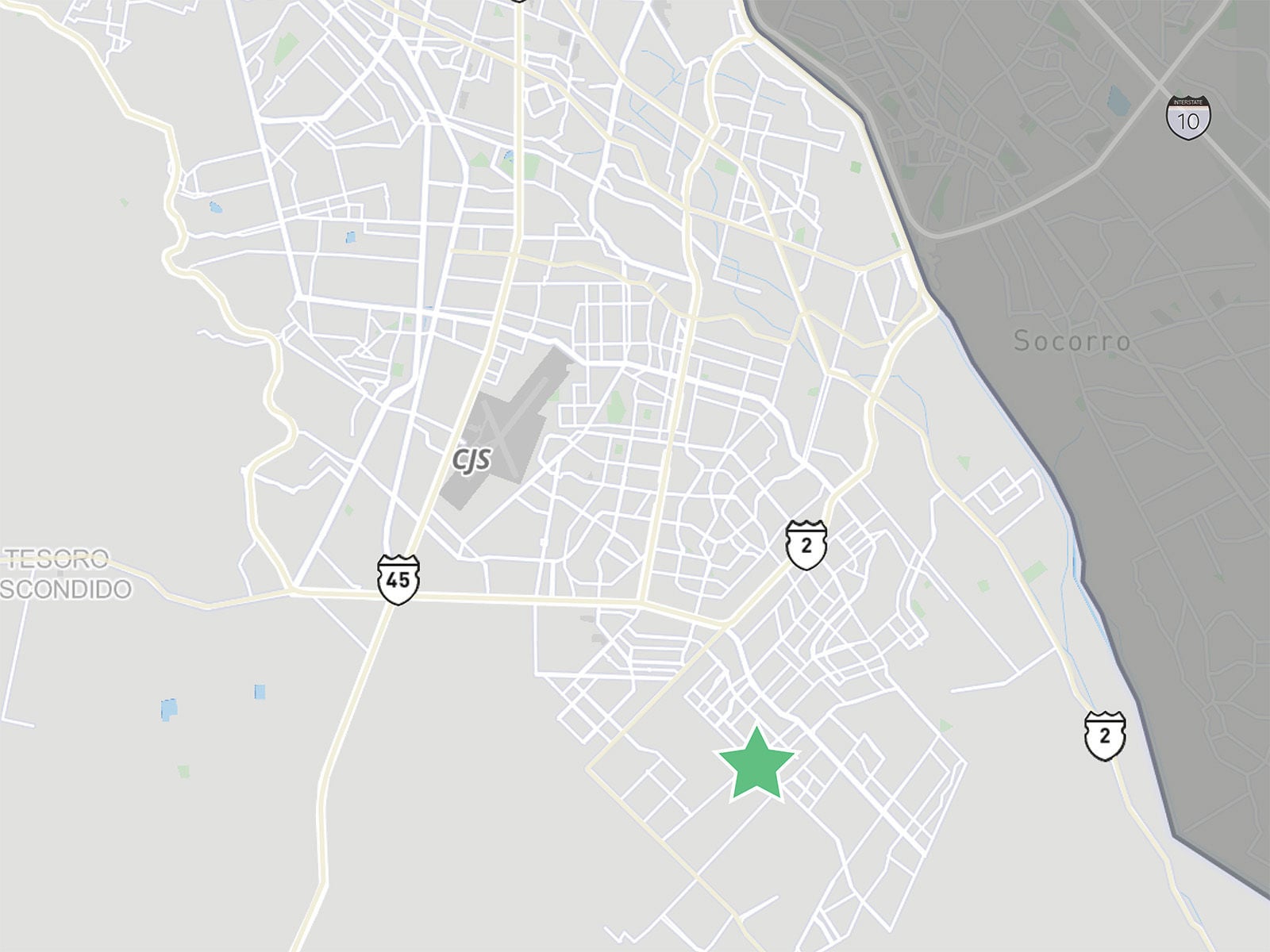 Lintel Spec CDJ 1 - Map View