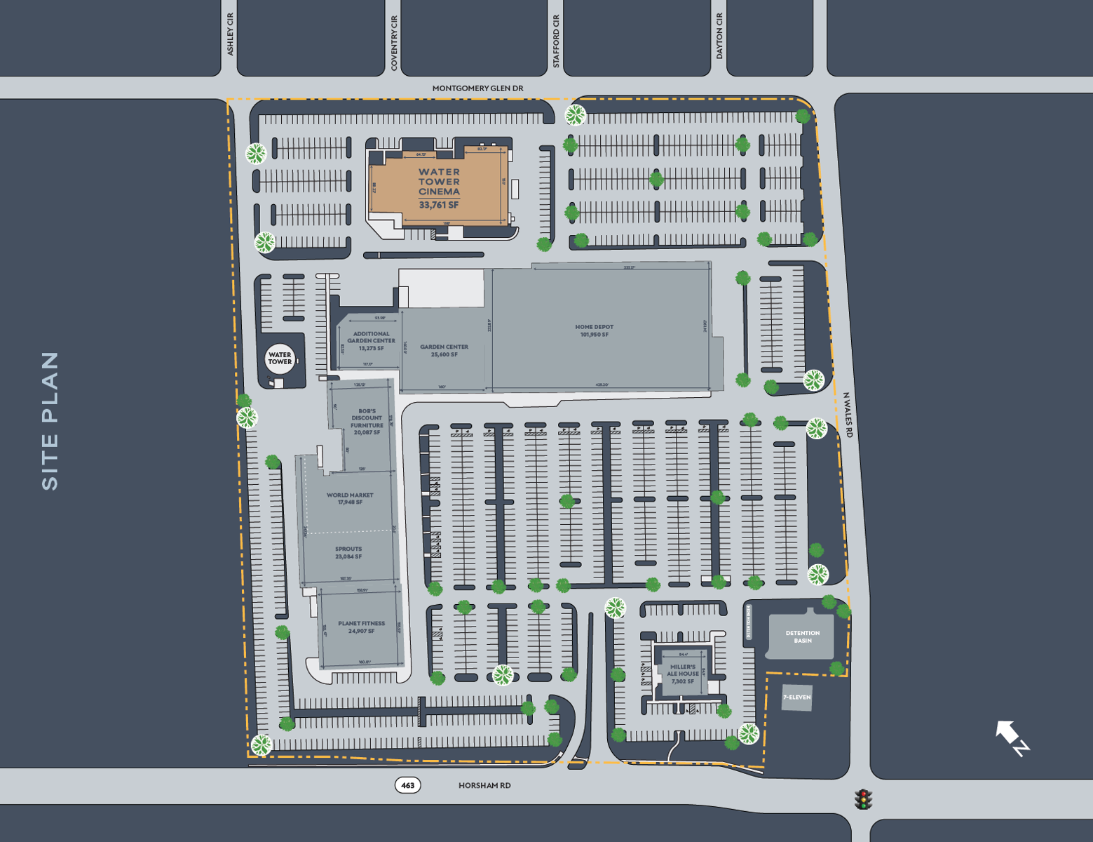 Water Tower Site Plan