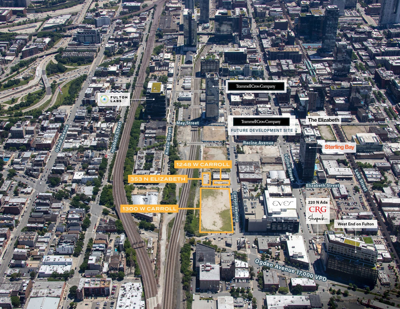 21949 SB - 1300 West Carroll - Aerials