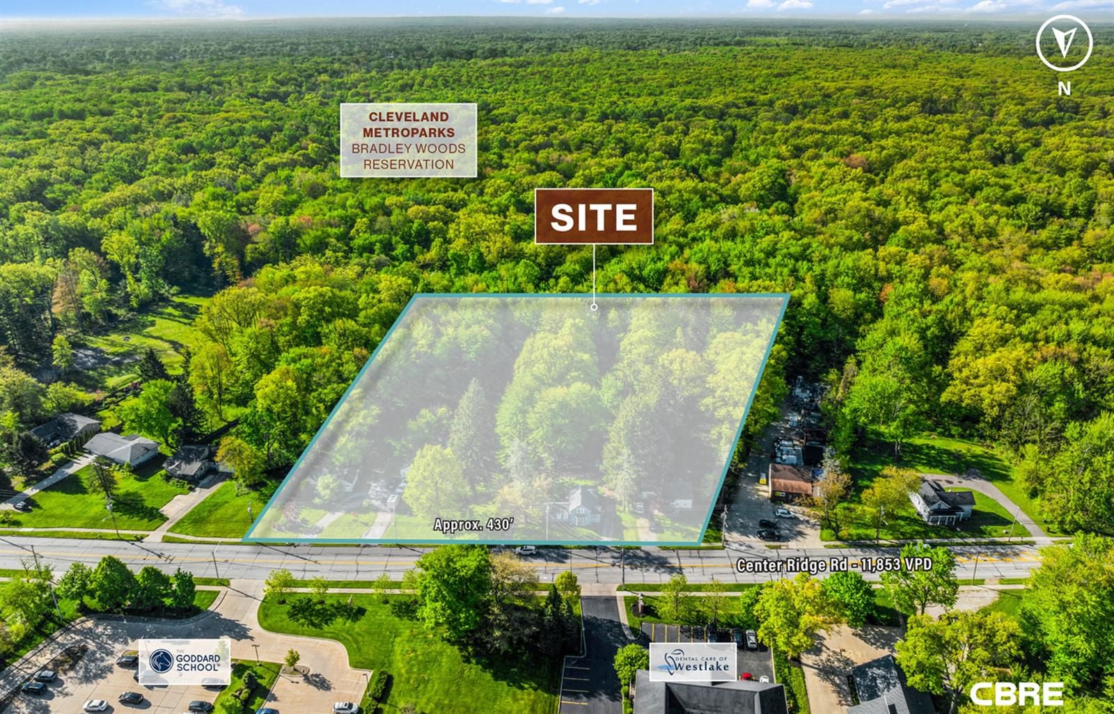 3 Acres (4 Lots) in Westlake 30525 Center Ridge Road - Image 2